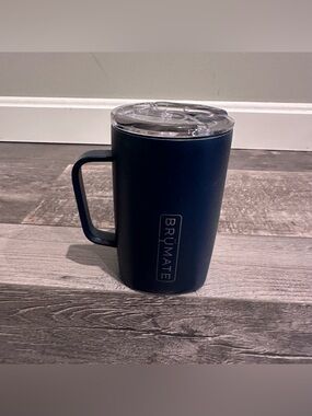 BrüMate Insulated Toddy 16 oz Travel Mug Matte Navy Blue